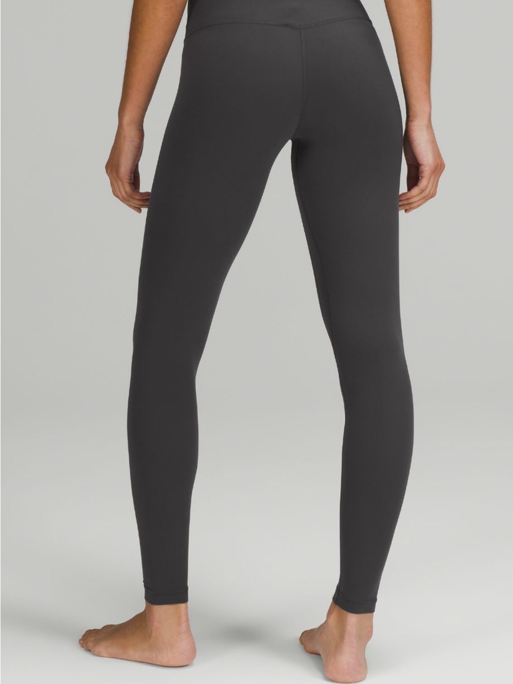 lululemon athletica Align High-Waist Leggings - Charcoal Gray- Size 6 - Picture 2 of 4